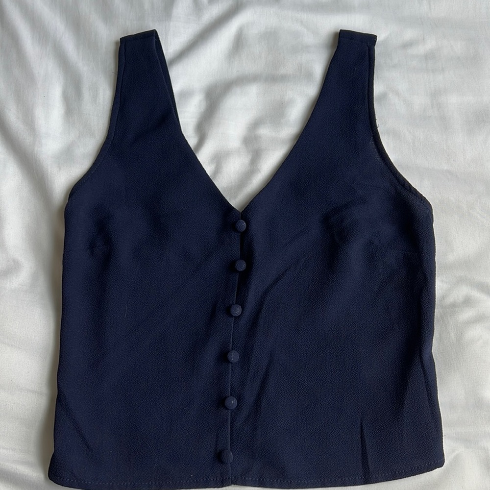 Blue navy blouse